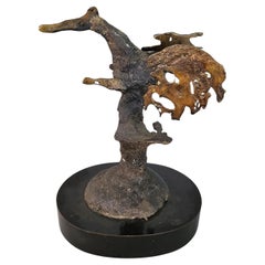 Silas Seandel Bronze Sculpture Brutalist Signed