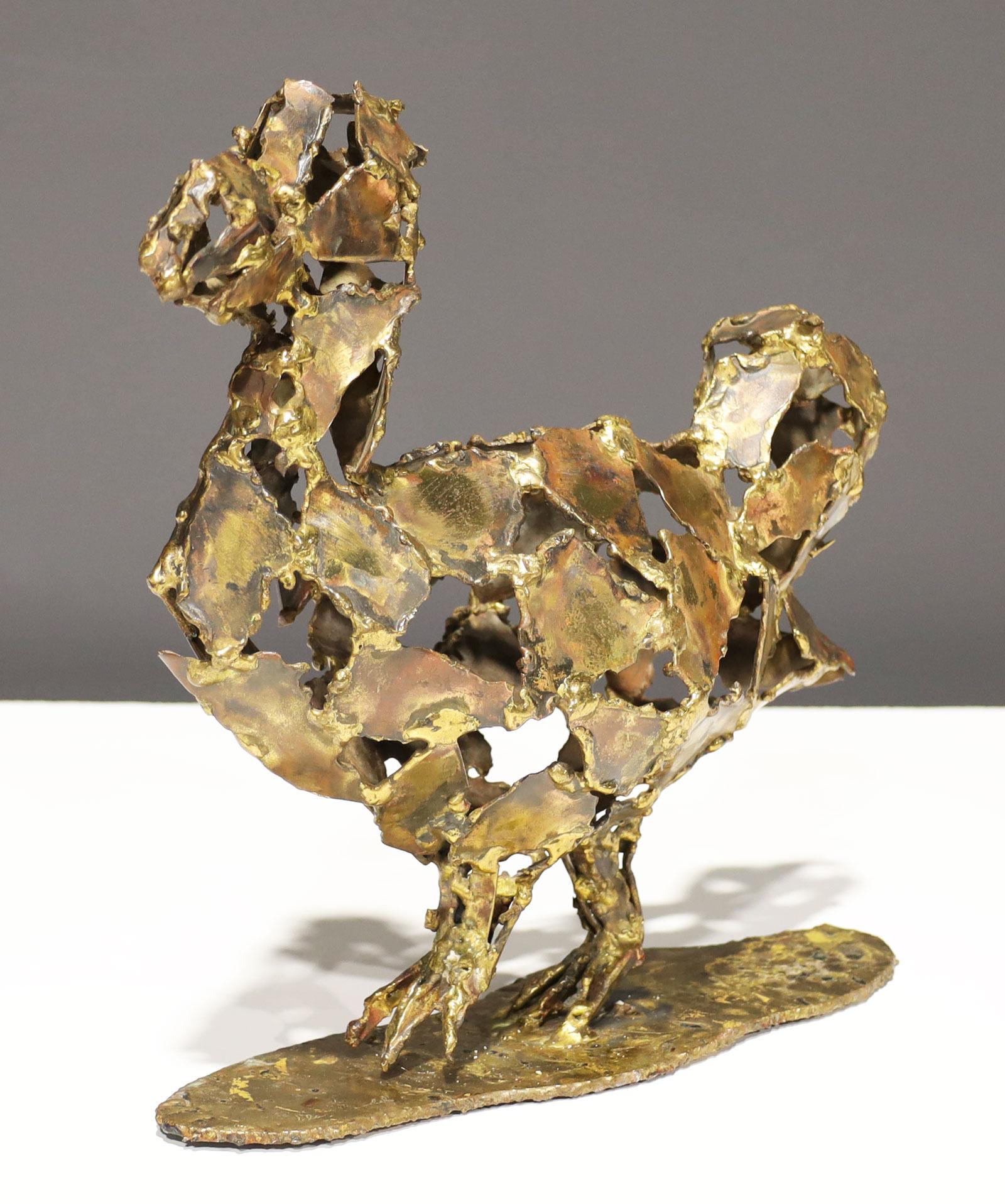 Sculpture unique d'oiseau par Silas Seandel. Signé. 

Silas Seandel (né le 11 août 1937 à New York) est un sculpteur de meubles basé à New York.

Seandel a étudié la sculpture et l'économie à l'université de Pennsylvanie. Il a obtenu son diplôme