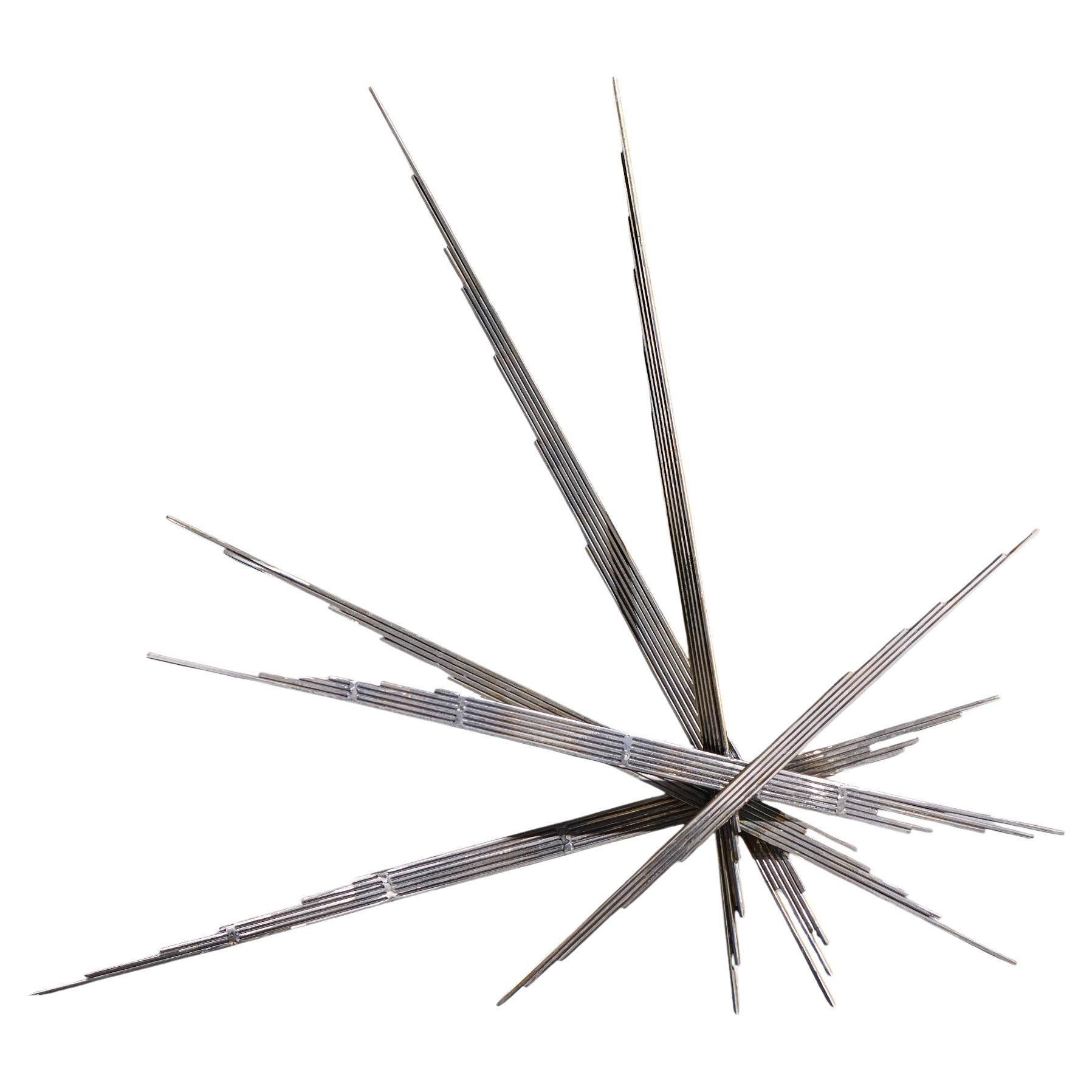 Silas Seandel Brutalist Mid Century Wall Sculpture For Sale