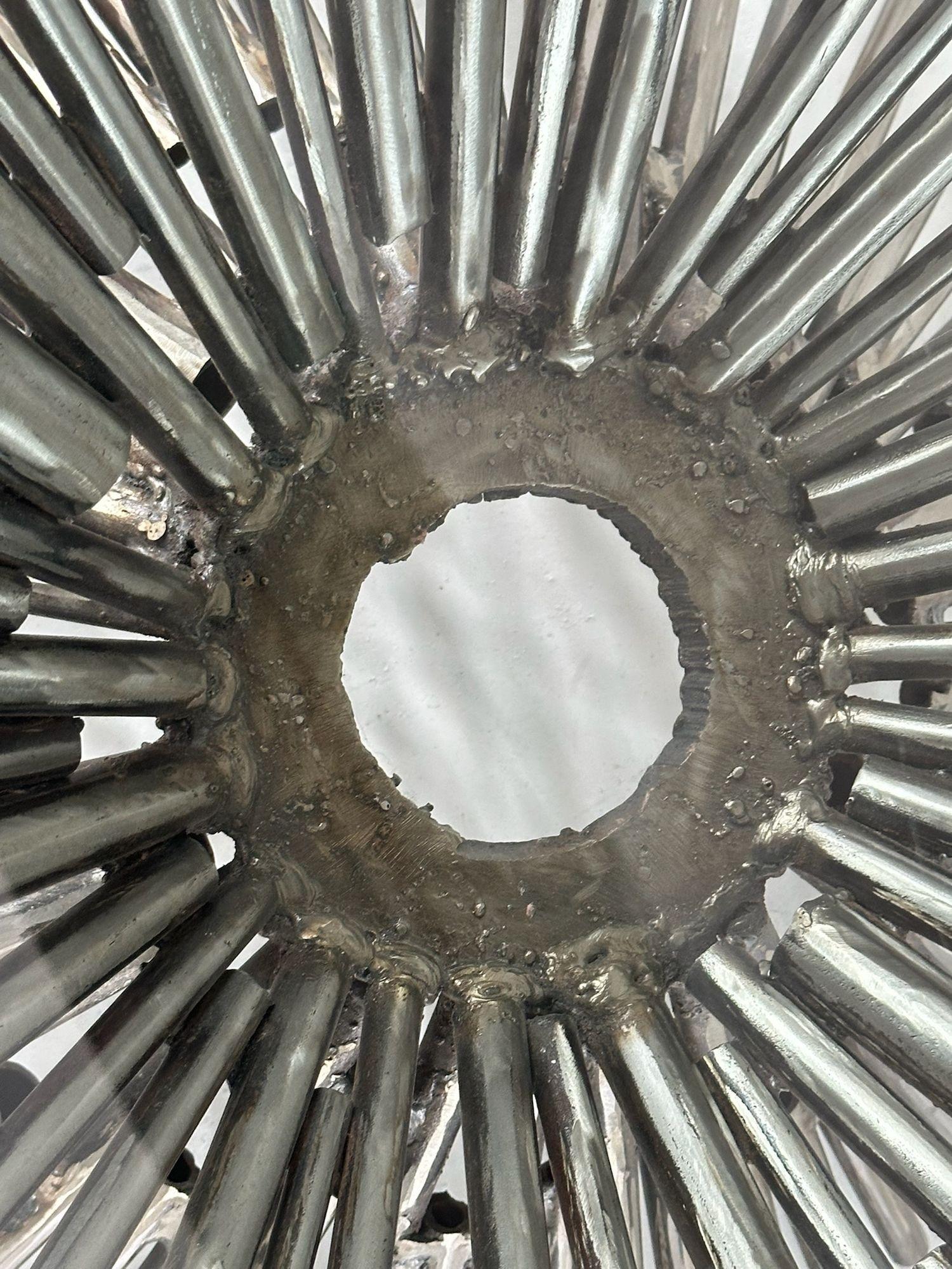 Fin du 20e siècle Table basse tubulaire brutaliste de Silas Seandel, 1970 en vente