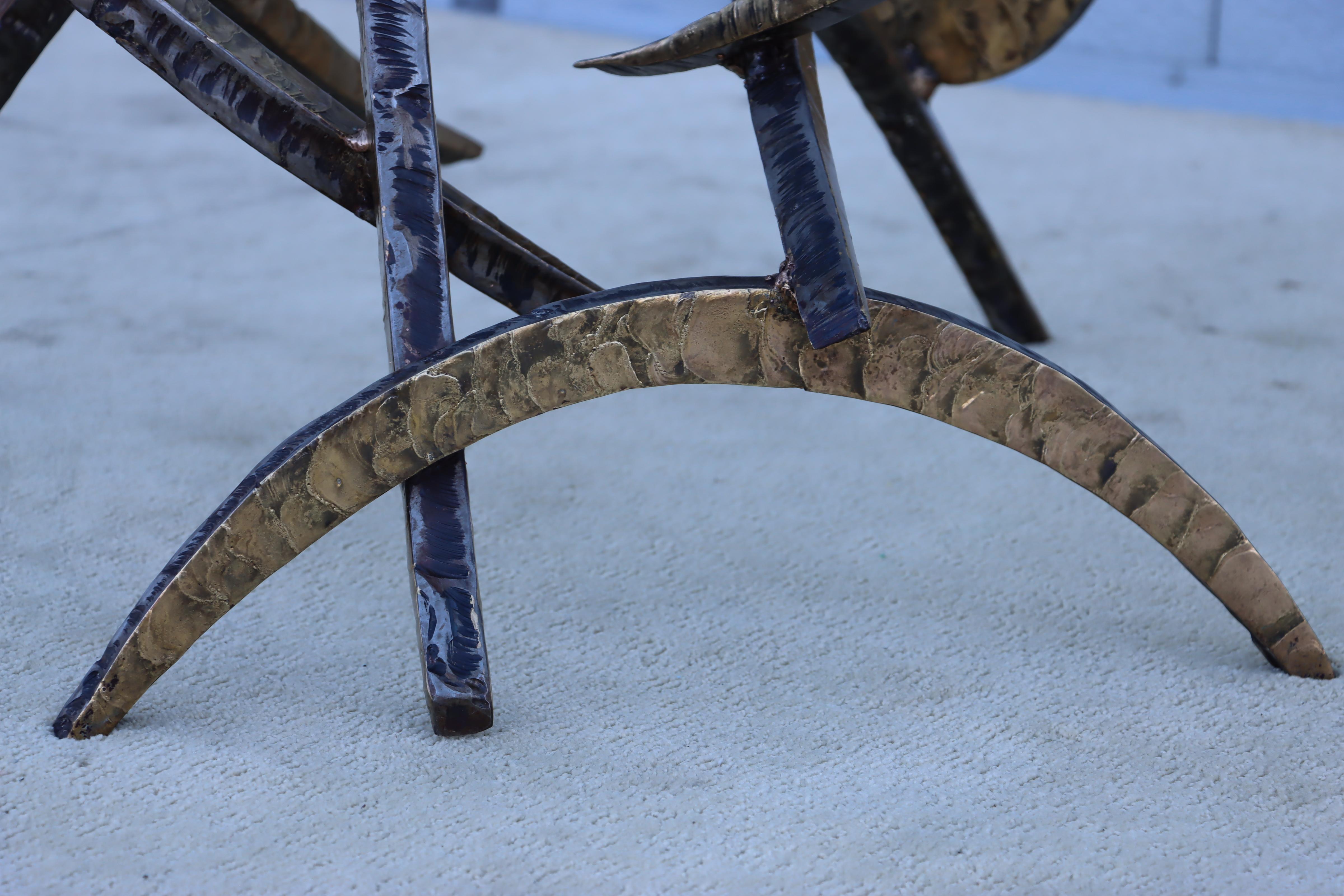 Silas Seandel Cut Steel And Bronze 