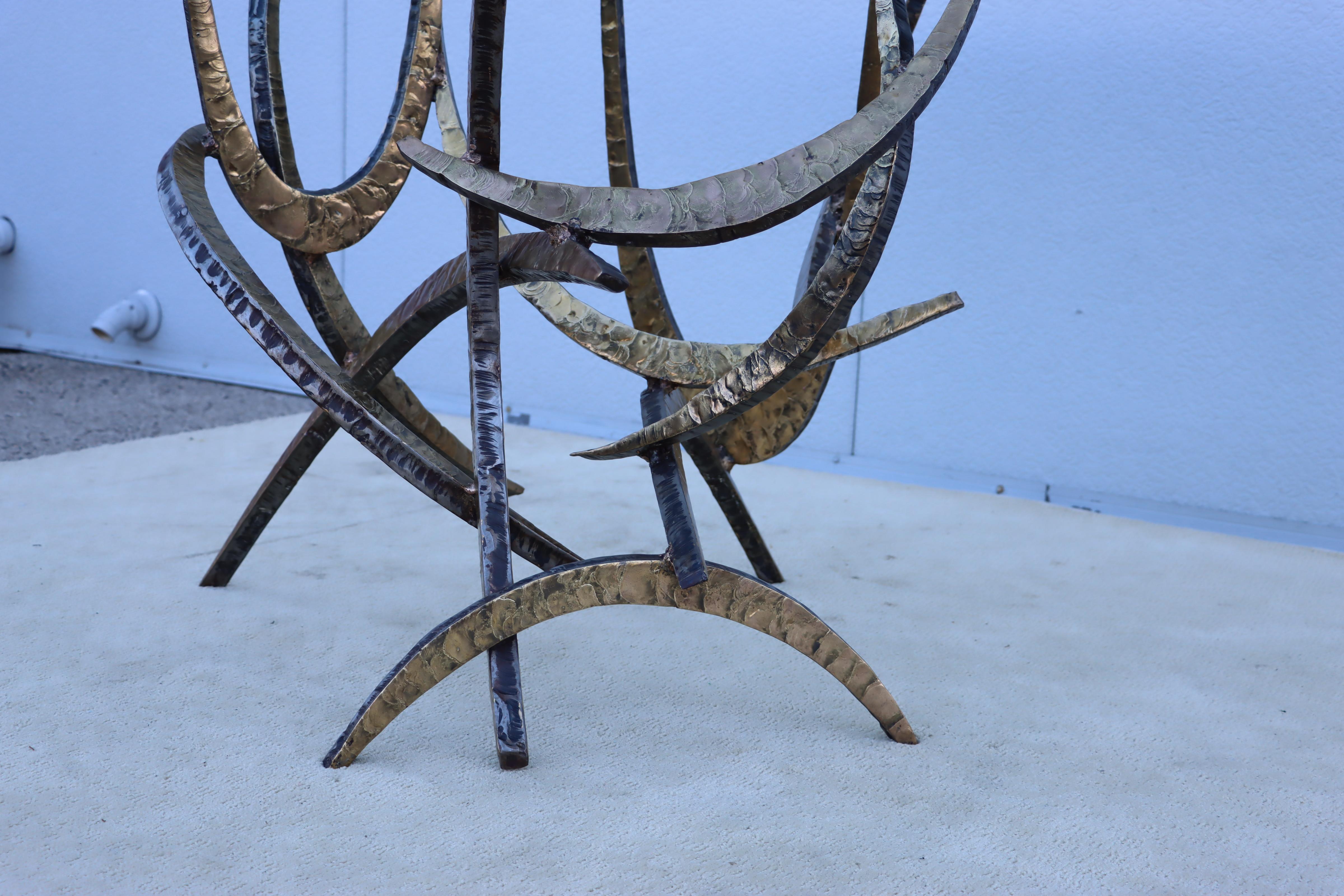 Silas Seandel Cut Steel And Bronze 
