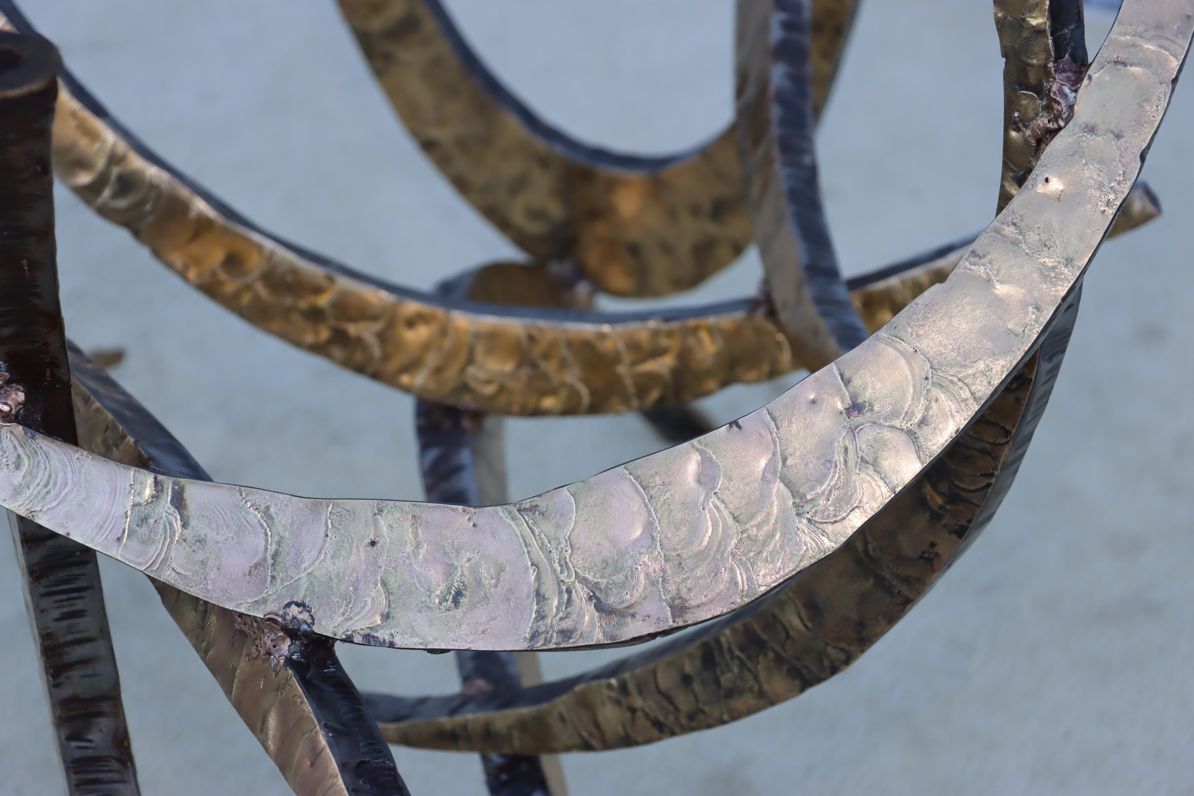 Silas Seandel Cut Steel And Bronze 
