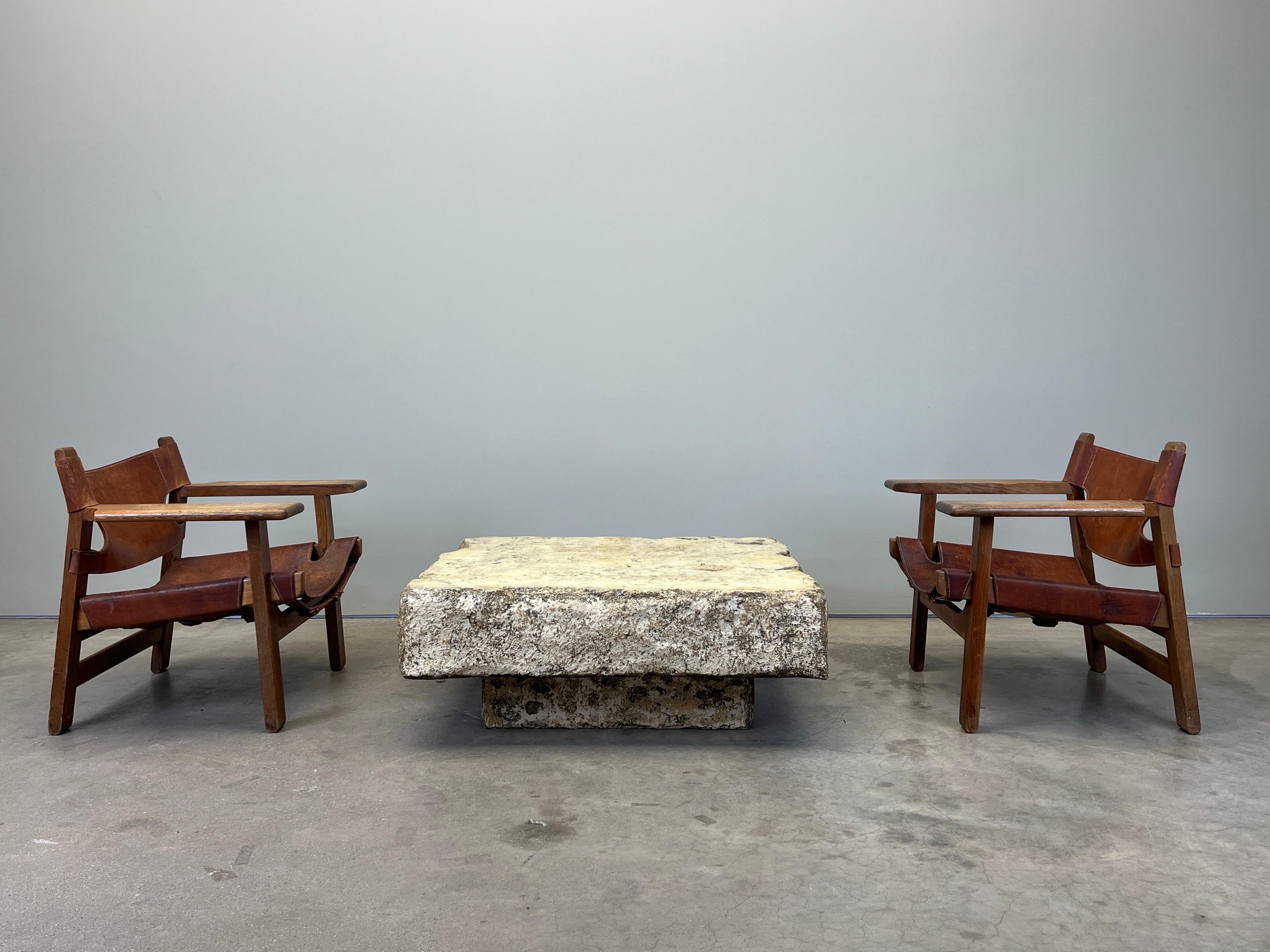 Table basse en fausse pierre Silas Seandel en vente 11