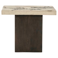 Used Silas Seandel Stone Bronze Occasional Table