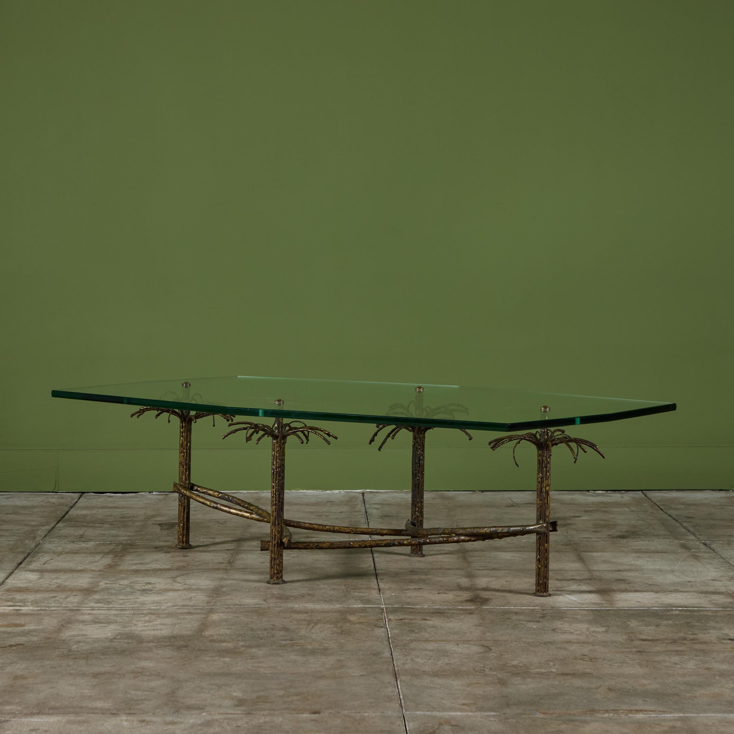 Métal Table basse de style Brutalist de Silas Seandel en vente
