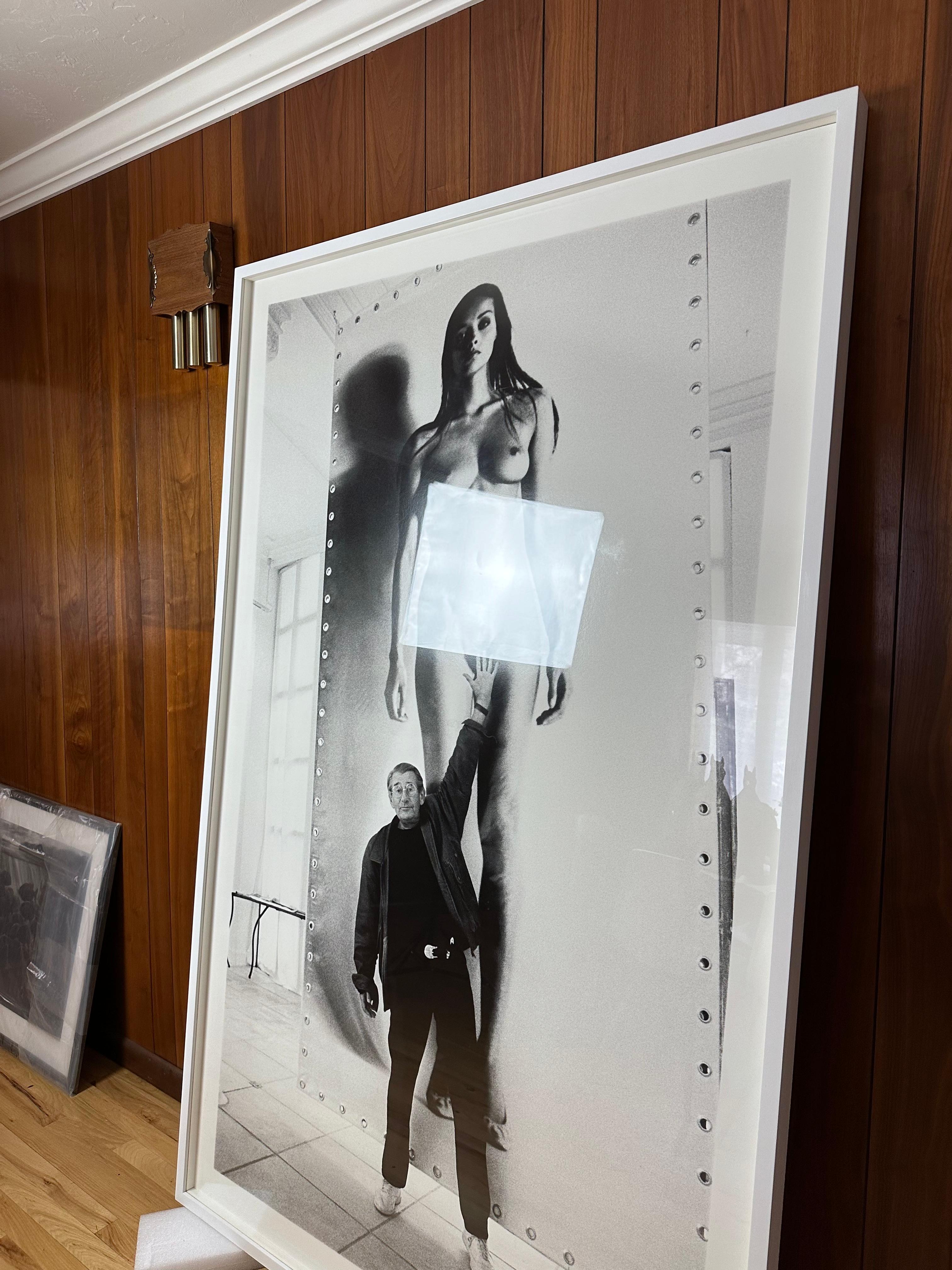 Retrato de Helmut Newton, Monte-Carlo 1995 (3 DE 5), Helmut Newton y Gran Desnudo en venta 3