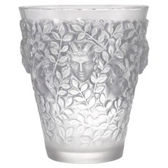 Silenes Glass Vase by René Lalique