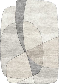 SILENT ECHOES – Custom Handmade Rug in TENCEL / New Zealand Wool by Rugs & Co