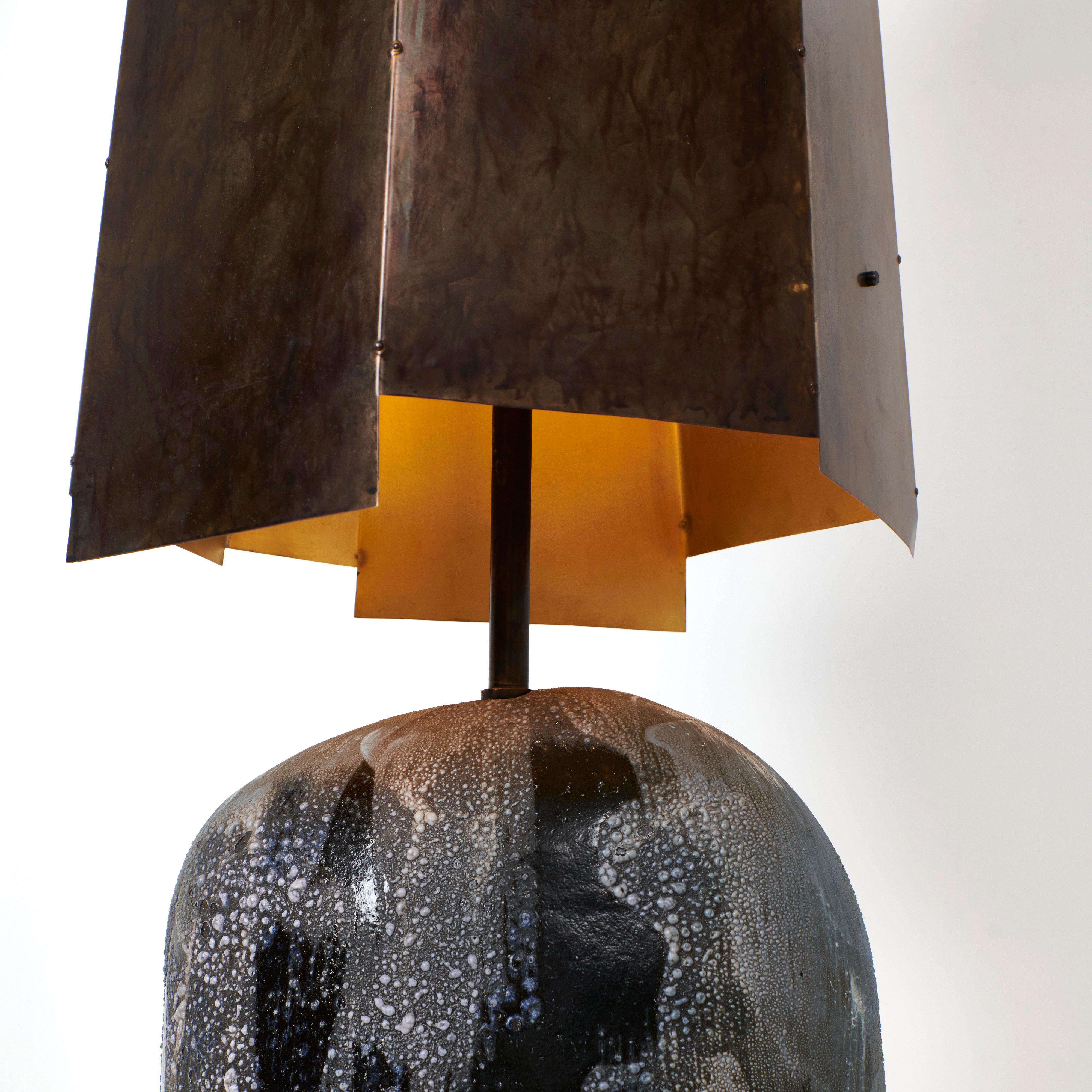 Ceramic Silha Floor Light For Sale
