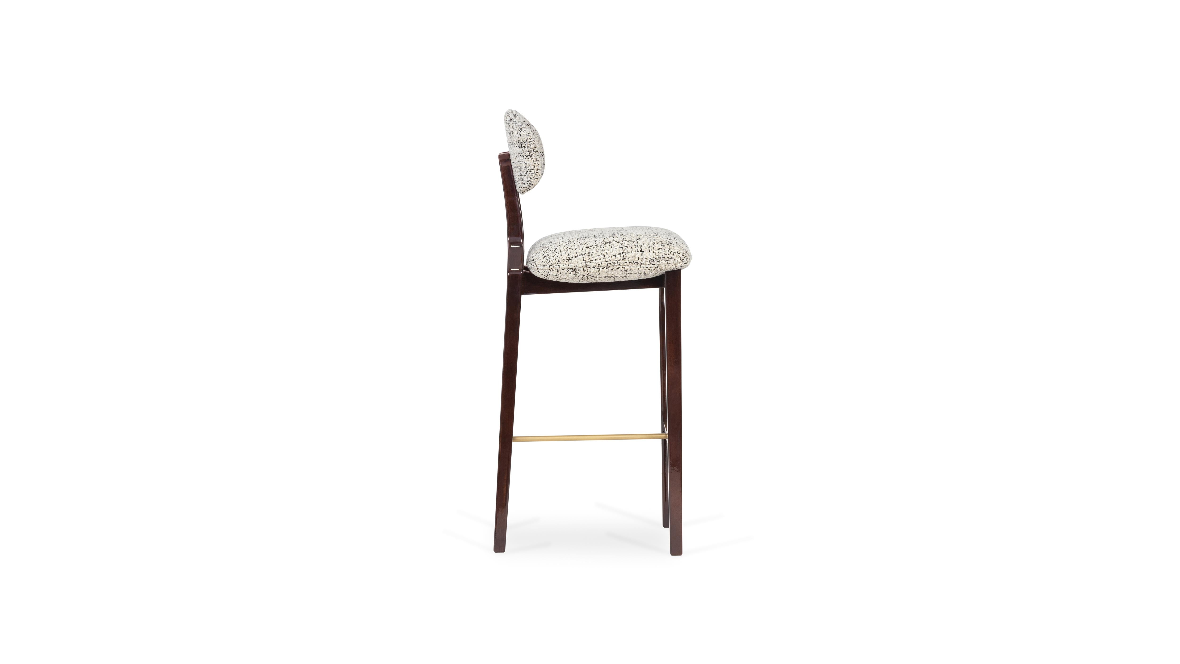 Post-Modern Silhouette Bar Stool by InsidherLand For Sale