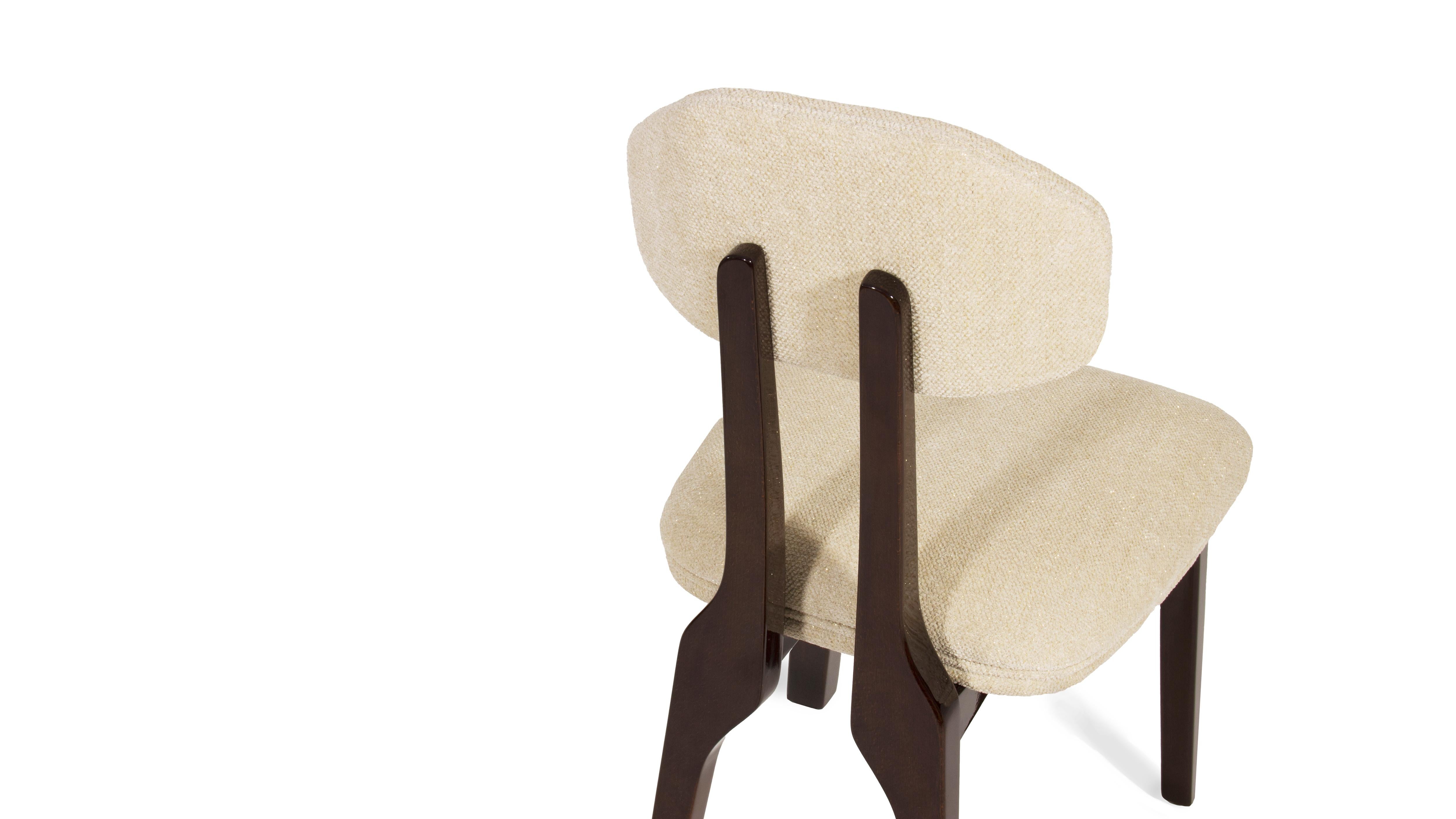 Silhouette Dining Chair by InsidherLand In New Condition For Sale In Geneve, CH