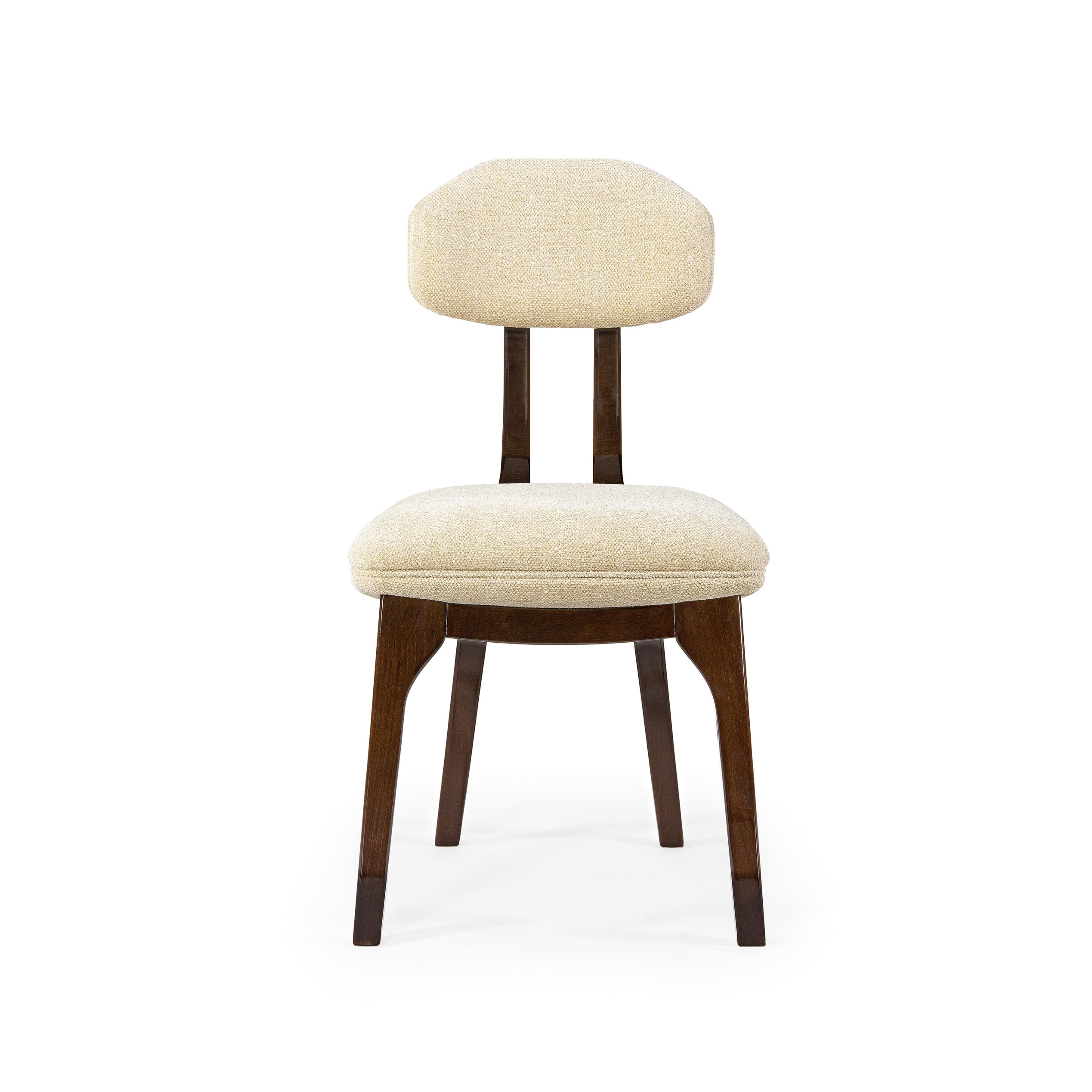 Modern Silhouette Dining Chair, Wood & COM, Insidherland by Joana Santos Barbosa For Sale