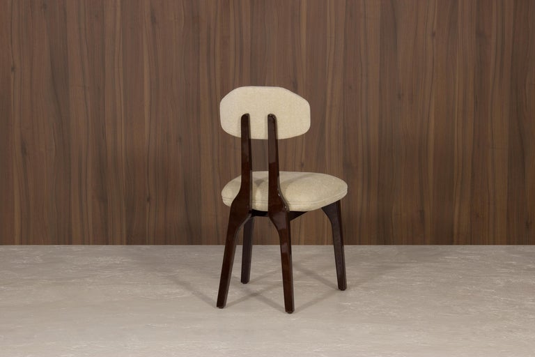 Silhouette Dining Chair, Translucent Brown, InsidherLand by Joana Santos Barbosa For Sale 2
