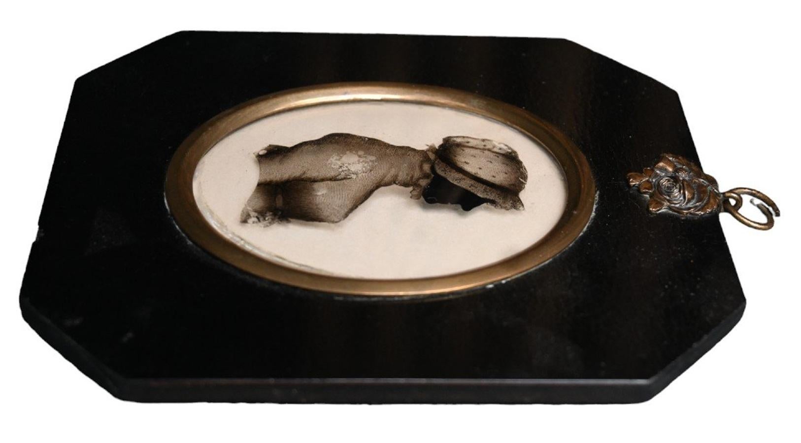 Louis-Philippe Silhouette encadrée Miniature XIX° Siècle en vente