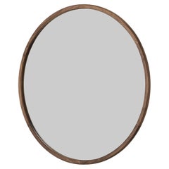 Silhouette Mirror Ø100, Walnut Oil treated by OEO Studio for Fredericia
