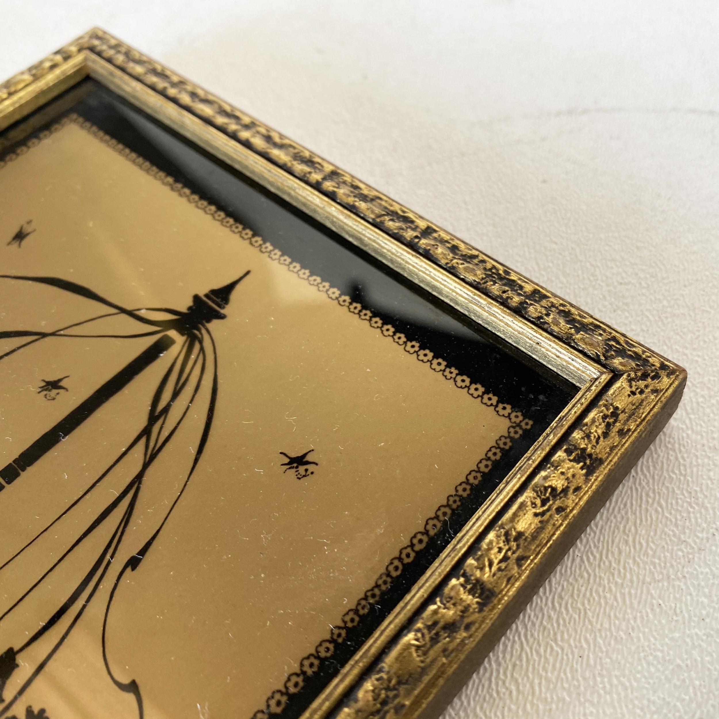 framed silhouettes