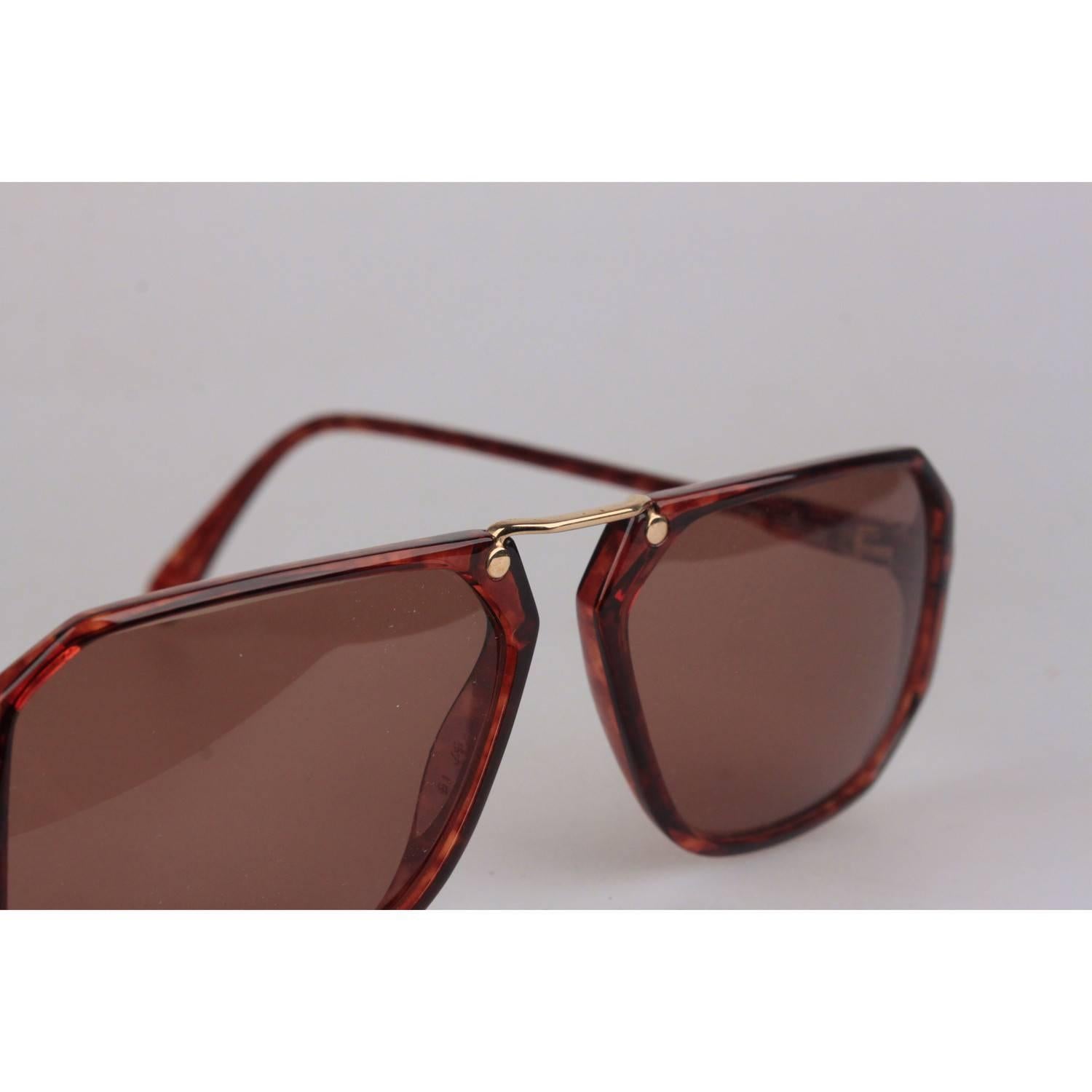 Silhouette Vintage M 2085 57-15mm 140 Brown Unisex Sunglasses 3