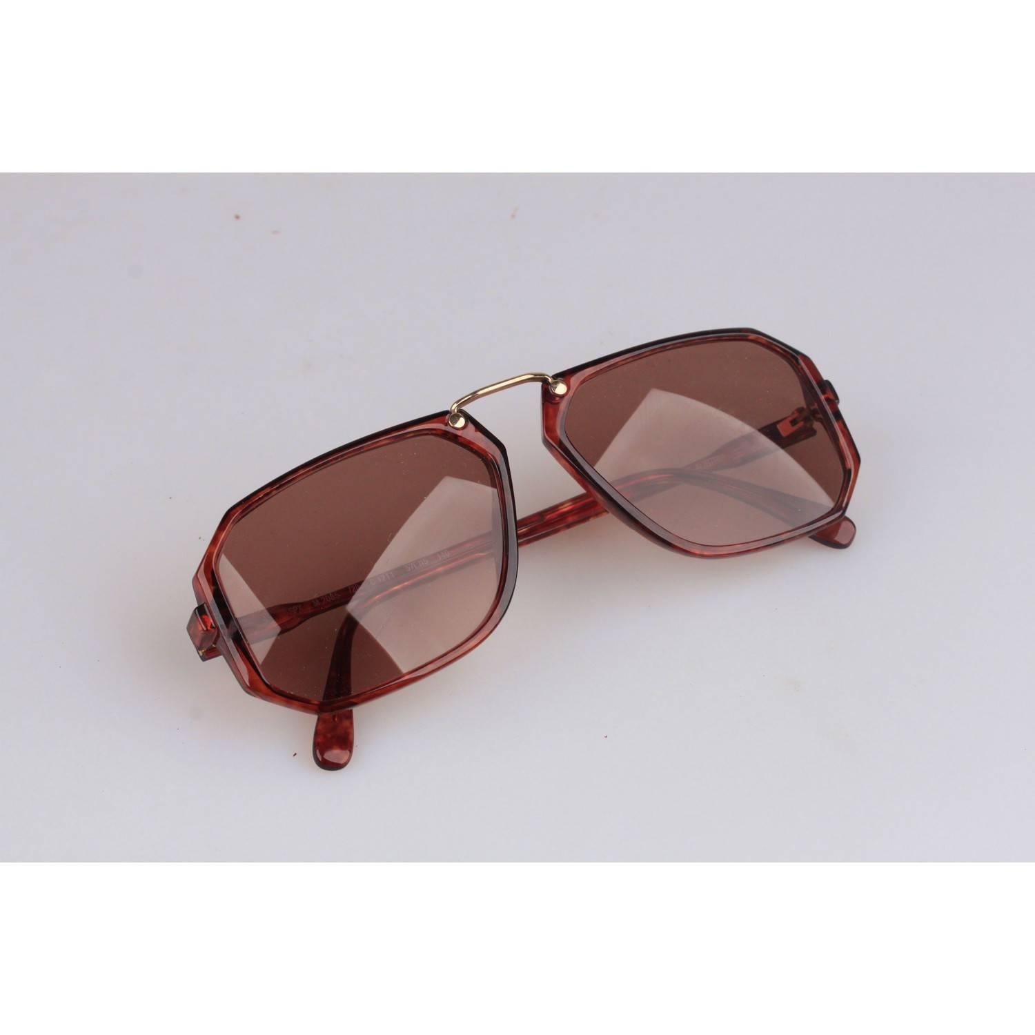 Silhouette Vintage M 2085 57-15mm 140 Brown Unisex Sunglasses 5