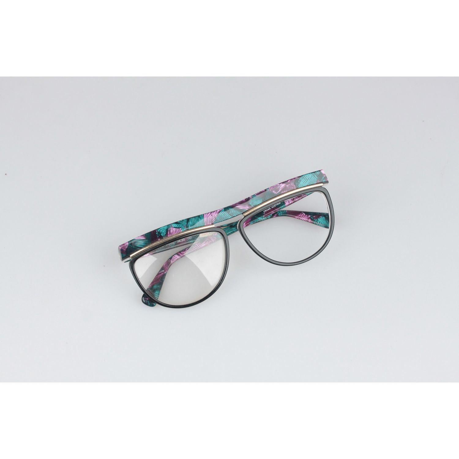 SILHOUETTE Vintage Multicolor Mint Rare Eyeglasses mod. M1269 59mm 1