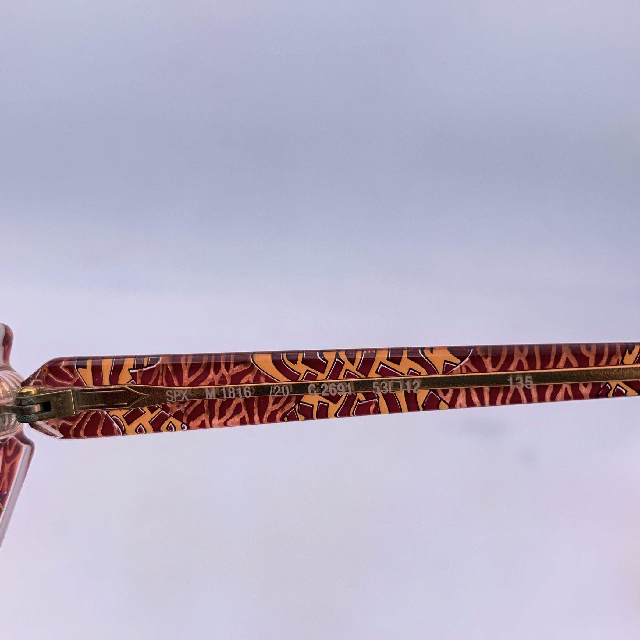 Silhouette Vintage Oval Sunglasses M 1816/20 C2691 53/12 135 mm For Sale 1