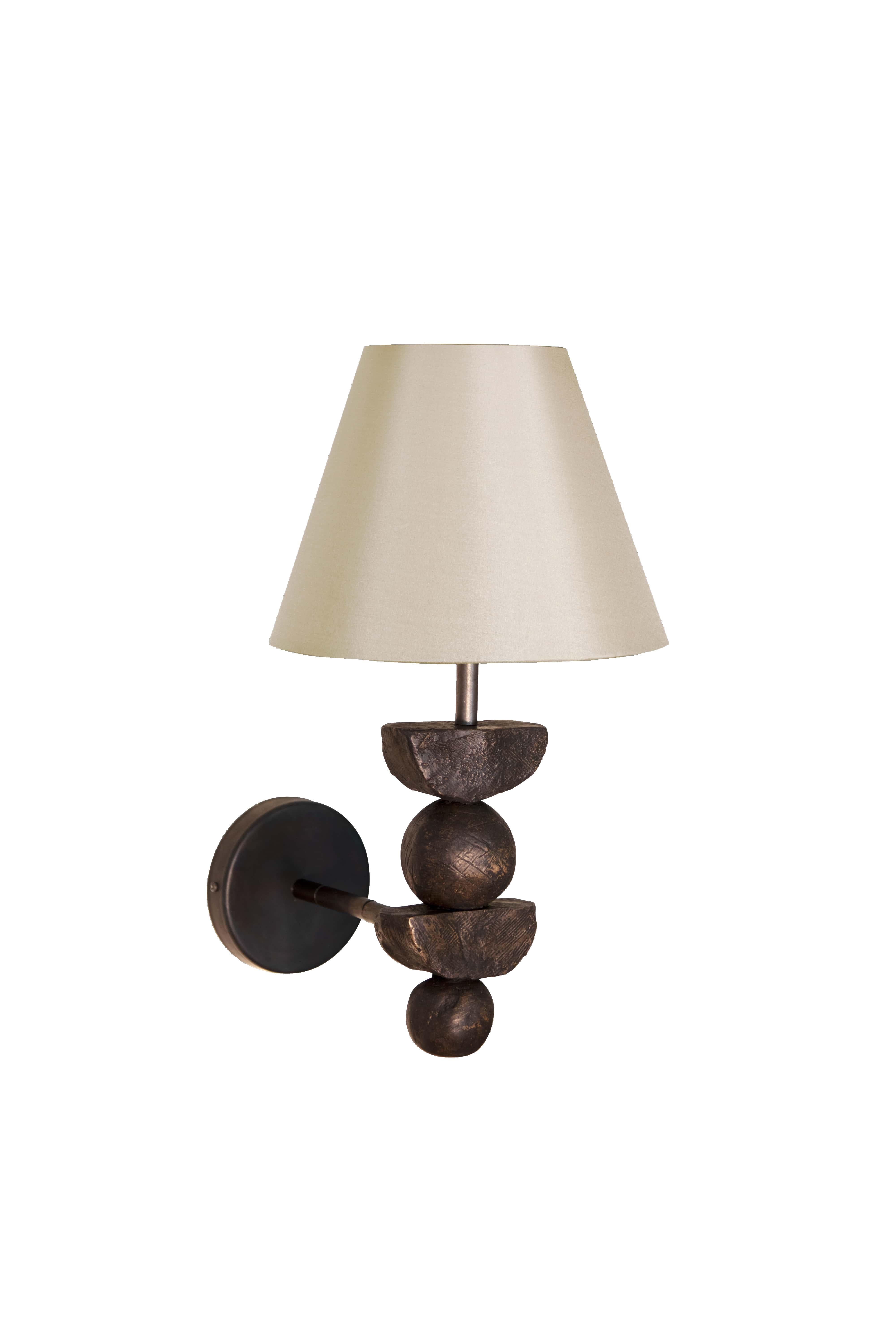 Silhouette Wall Light in Emerald and Blackened Metal Finish by Margit Wittig Siglo XXI y contemporáneo en venta