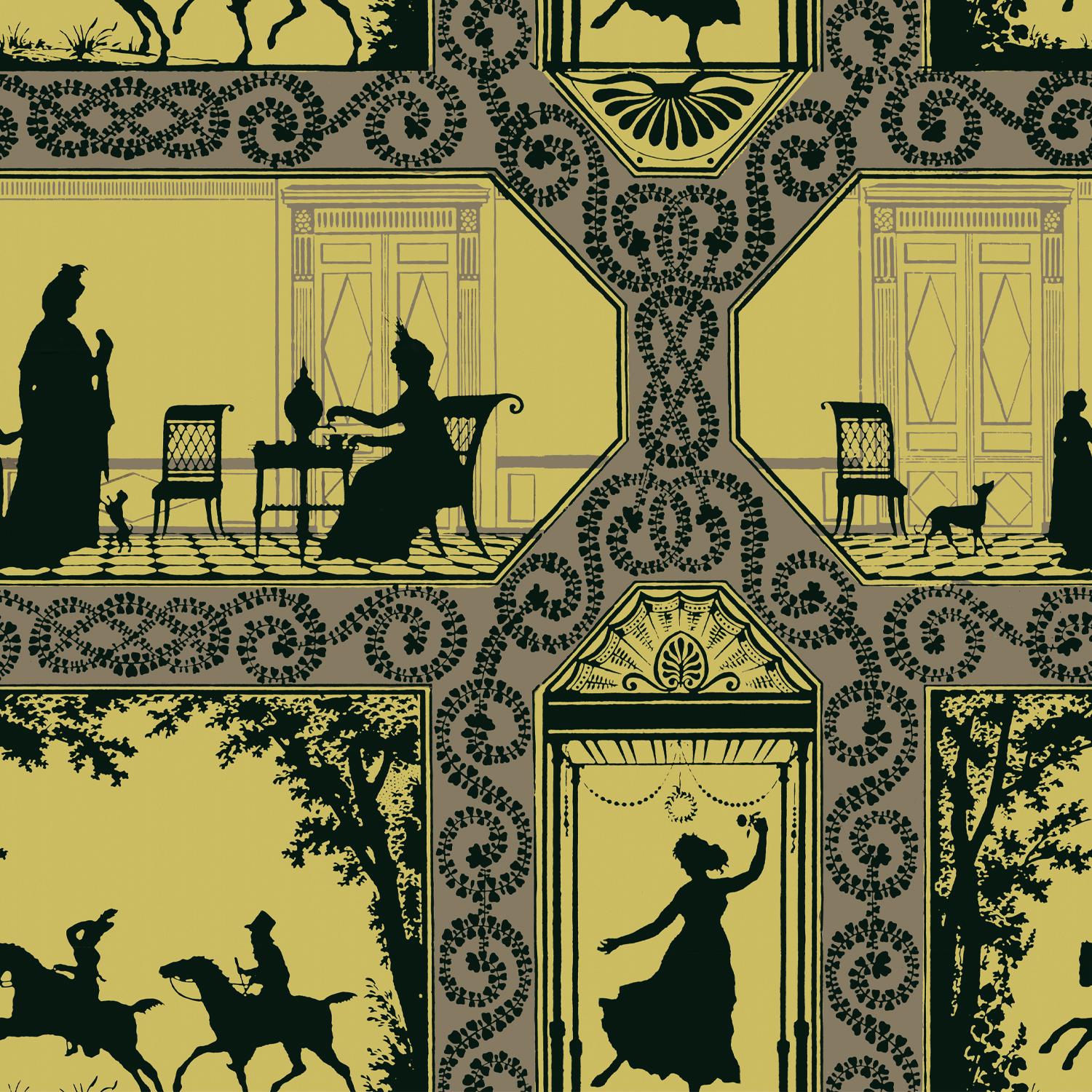 Repeat: 67,9 cm / 26.7 in

Founded in 2019, the French wallpaper brand Papier Francais is defined by the rediscovery, restoration, and revival of iconic wallpapers dating back to the French “Golden Age of wallpaper” of the 18th and 19th centuries.