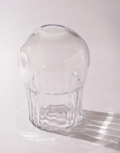 Silice Vase, Blown Glass, Unique 01