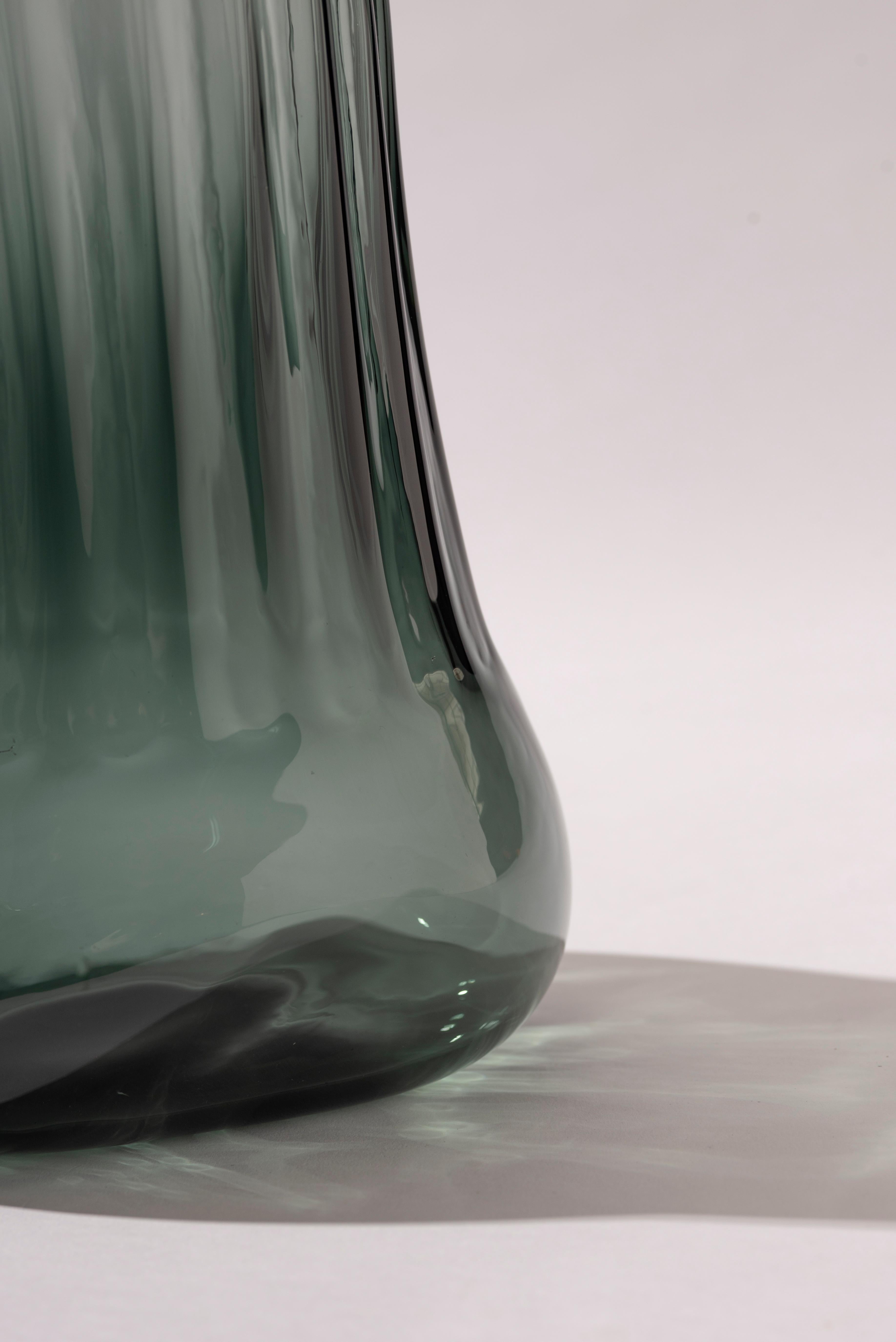 Silice Vase, Blown Glass, Unique 02 In New Condition In Zapopan, Jalisco