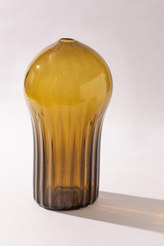 Silice Vase, Blown Glass, Unique 15