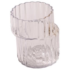 Silice-Vase, geblasenes Glas, Unikat 18