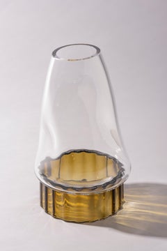 Silice Vase, Blown Glass, Unique 19