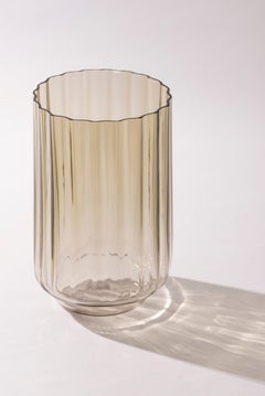 Silice Vase, Blown Glass, Unique 23