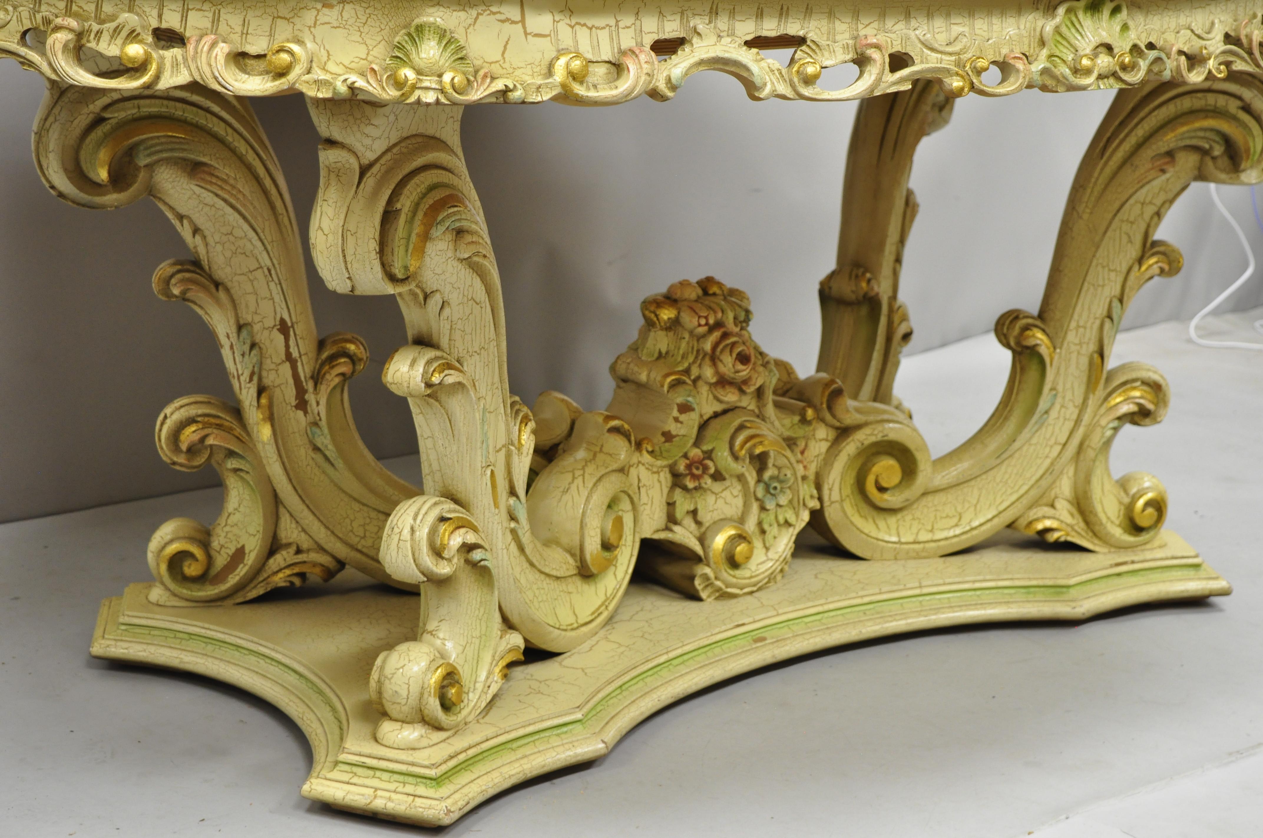 Ensemble de salle à manger baroque italien de style Silik par John Turano & Sons en vente 3