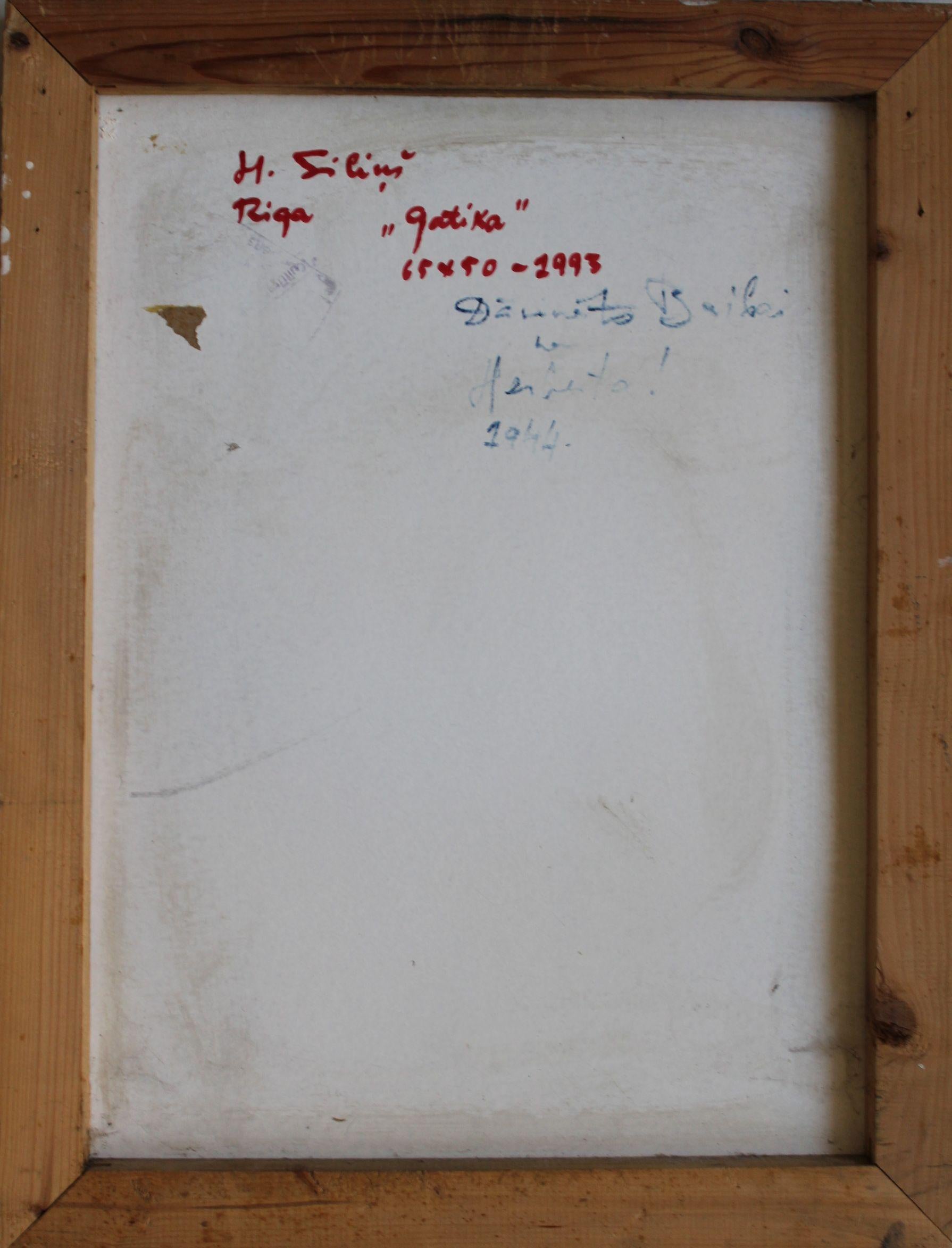 Herberts Ernests Silins (1926-2001)

Studium unter der Leitung von F. E. Bange, J. Kuga, L. Liberts an der Lettischen Kunstschule in Elsingen (1946 - 48).

Nach seiner Rückkehr nach Lettland im Jahr 1948 erlernte er das Färberhandwerk.

Der Künstler