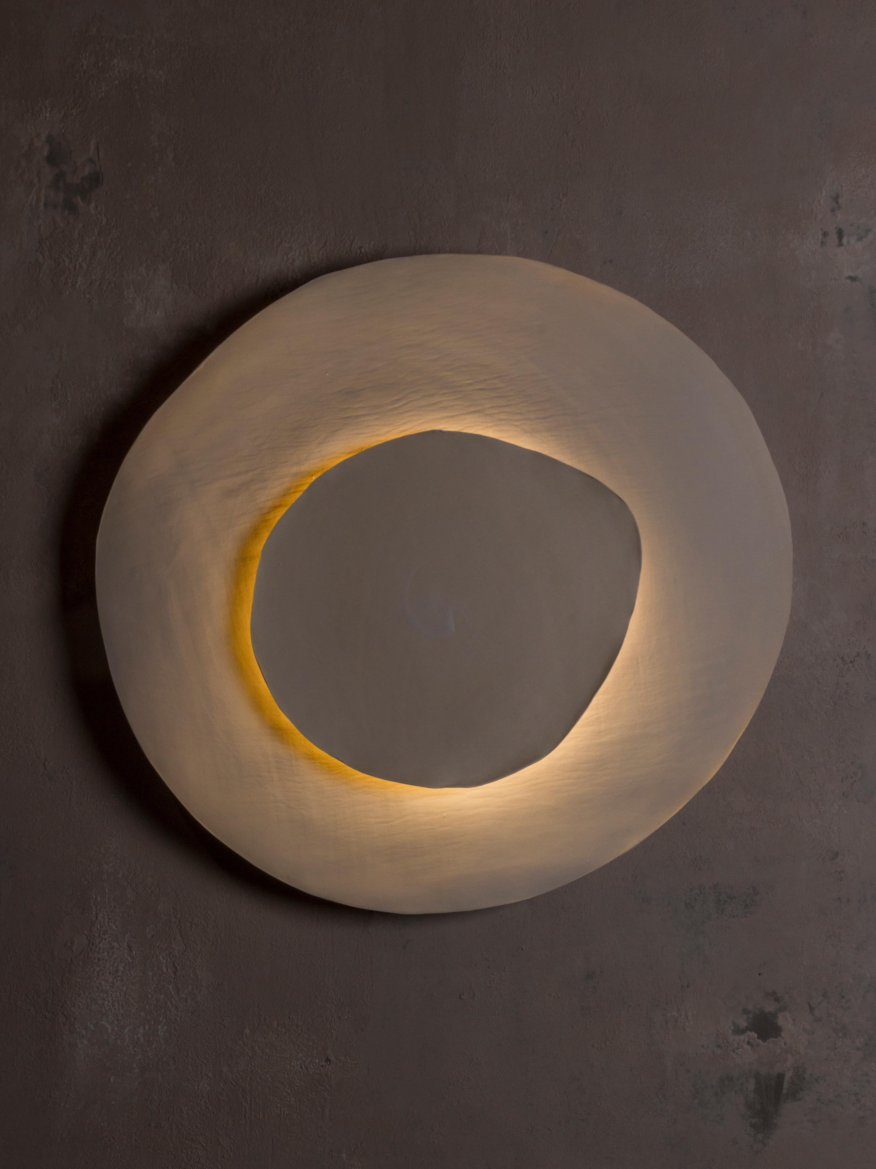 Post-Modern Silk #19 Wall Light by Margaux Leycuras For Sale