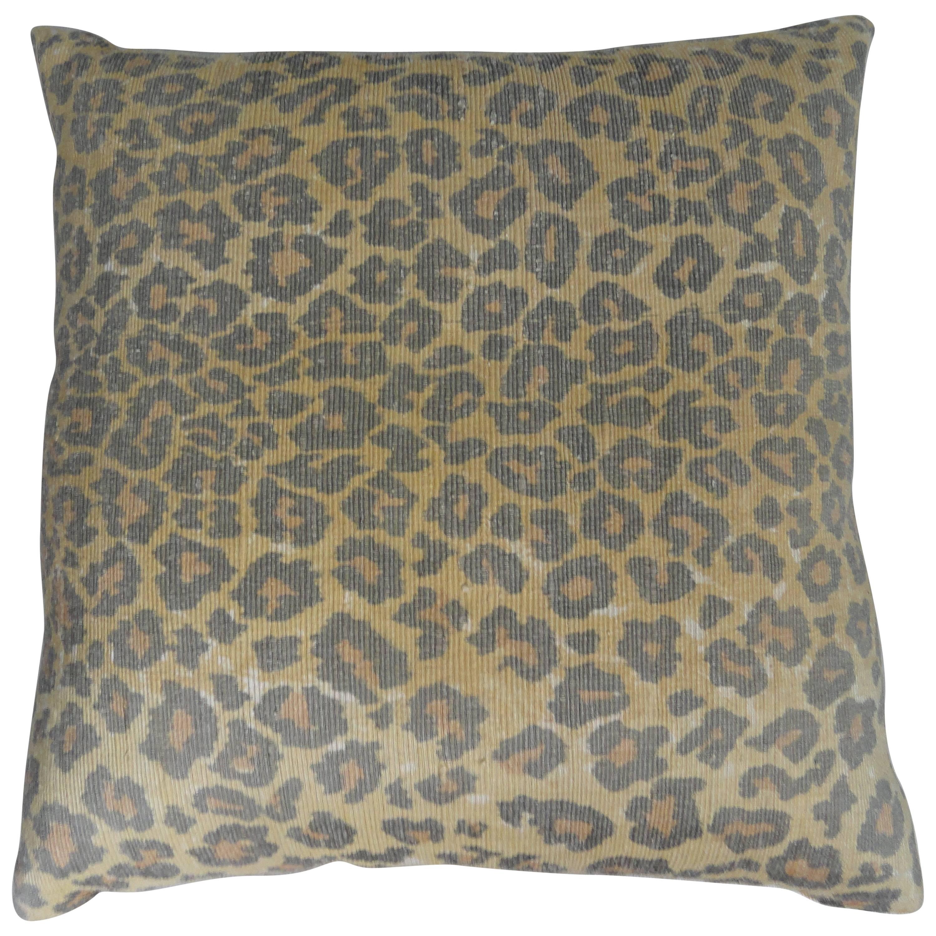 Silk and Down Decorative Pillow For Sale
