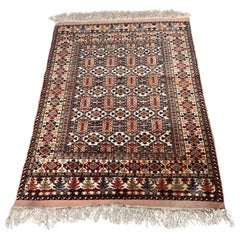 Silk and wool Persian Carpet