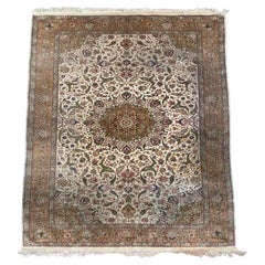 Tappeto in seta e lana Vintage Fine Pakistani