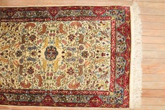 Silk Animal Motif Herekeh Rug