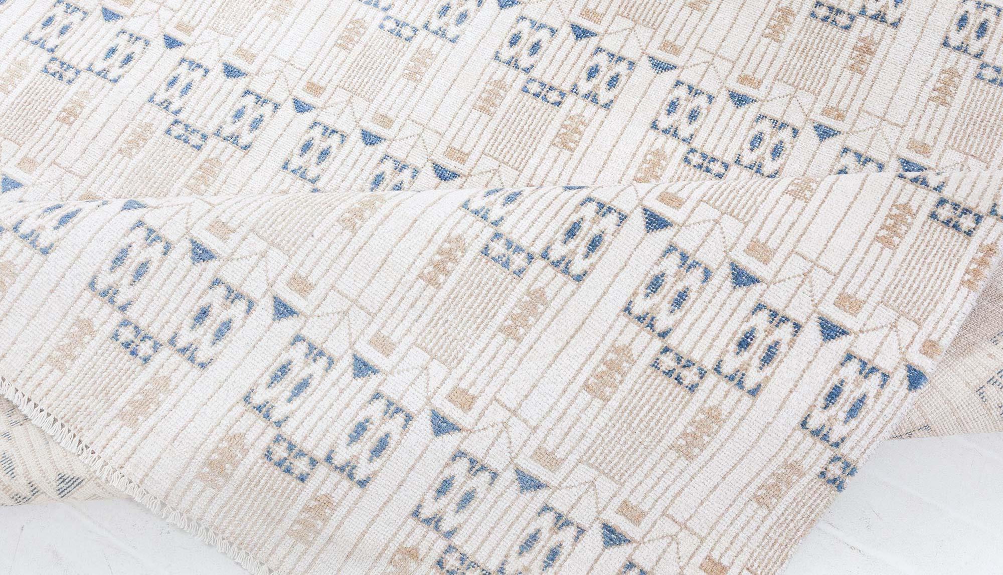 Silk Art Deco Contemporary Rug by Doris Leslie Blau For Sale 1