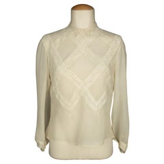 Silk blouse 1940's