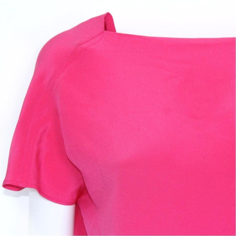 Pink Gianluca Capannolo Silk blouse size 38 For Sale