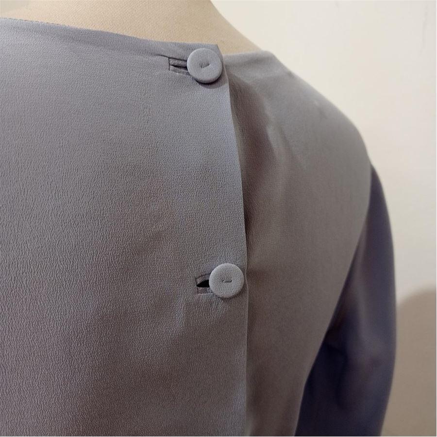 Prada Silk blouse size 44 In Excellent Condition For Sale In Gazzaniga (BG), IT