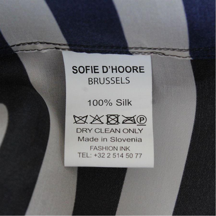 Women's Sophie D'Hoore Silk blouse size 44 For Sale
