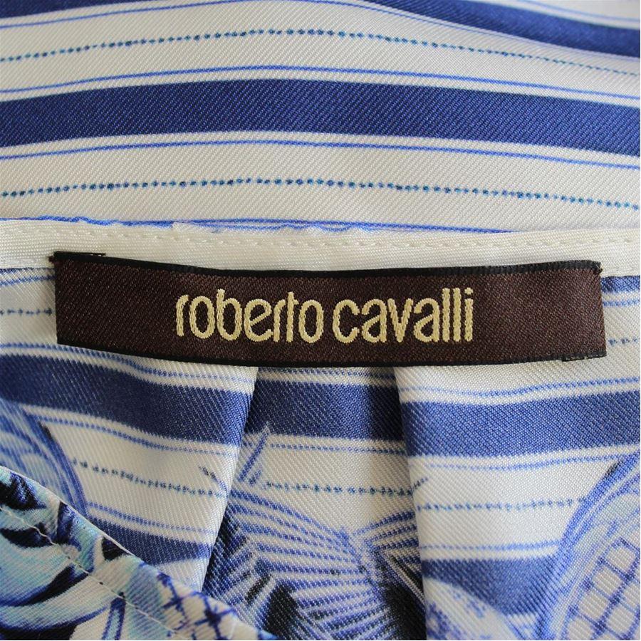 Women's Roberto Cavalli Silk blouse size 42 For Sale