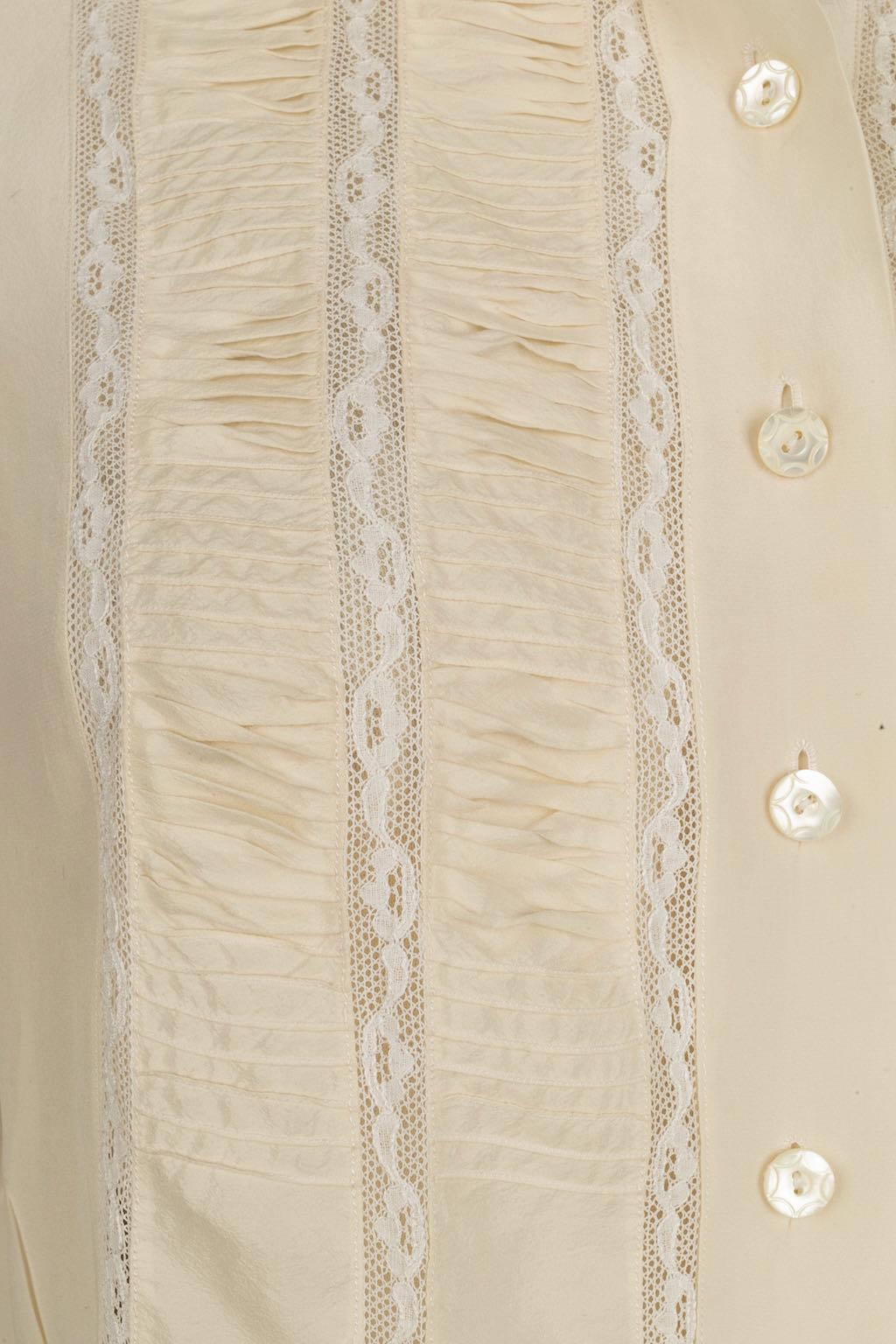 Silk blouse For Sale 4