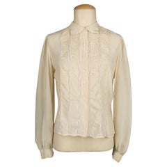 Blusa de seda
