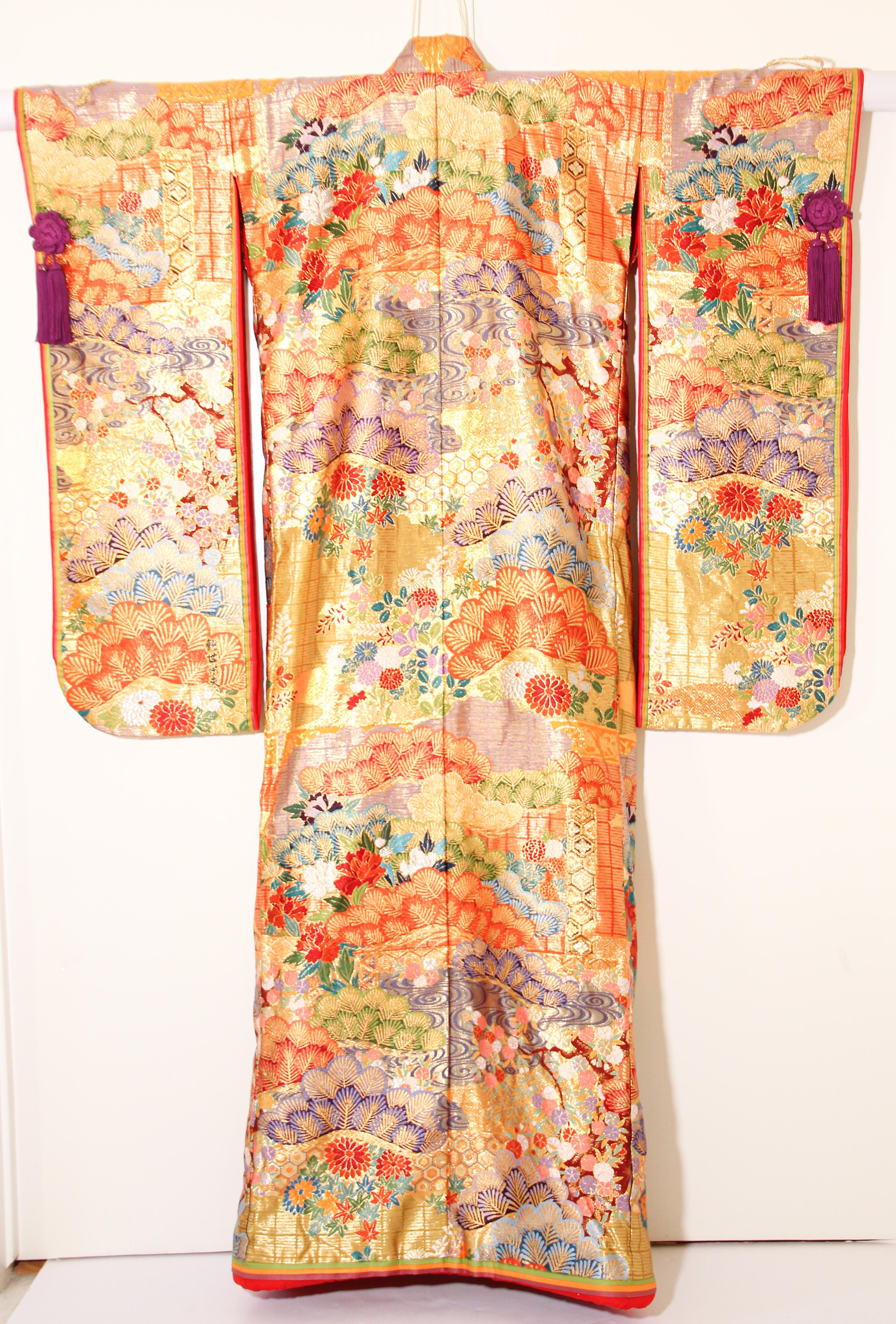 brocade kimono