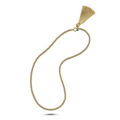 Silk Cord with 14k Gold Clasp